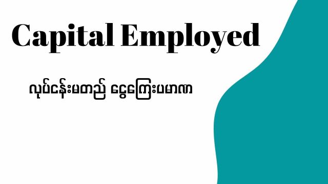 လုပ်ငန်းရင်းနှီးငွေ (Capital Employed)