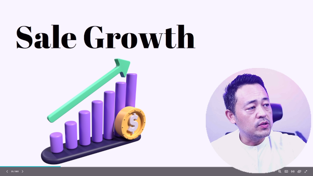 အရောင်းတိုးတက်မှု (Sale Growth)